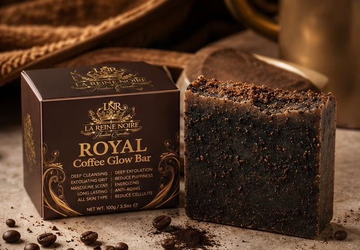 Royal Coffee Glow Bar – Soap Bundle (3-Pack)