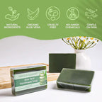 Flawless Royal Glow Aloe Vera Effective Acne Removal Facial & Body Deep Cleansing Cool Fresh Aloe Vera Soap